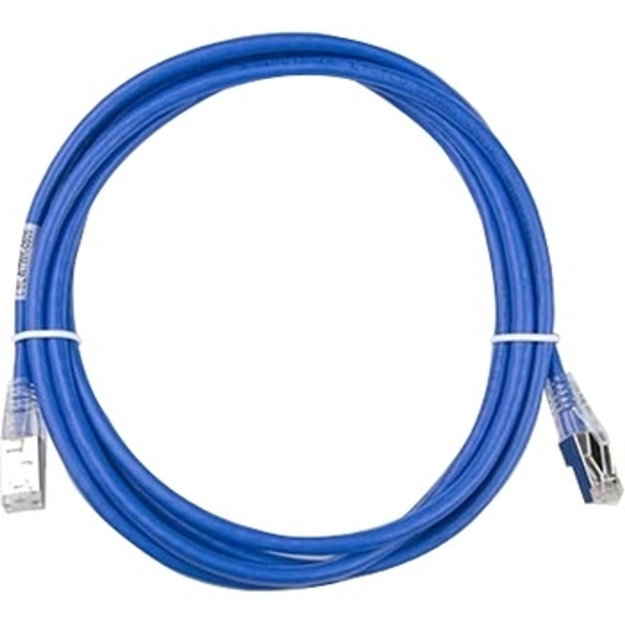 CBL-NTWK-0606 Supermicro RJ45 Cat6a 550MHz Rated Blue 9 FT Patch Cable 24AWG