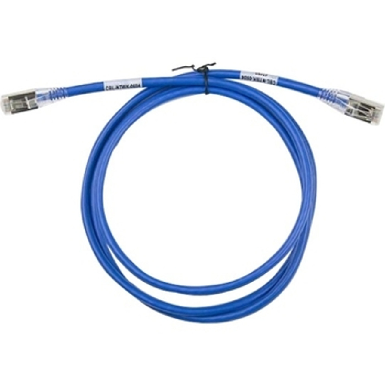 CBL-NTWK-0604 Supermicro RJ45 Cat6a 550MHz Rated Blue 5 FT Patch Cable 24AWG