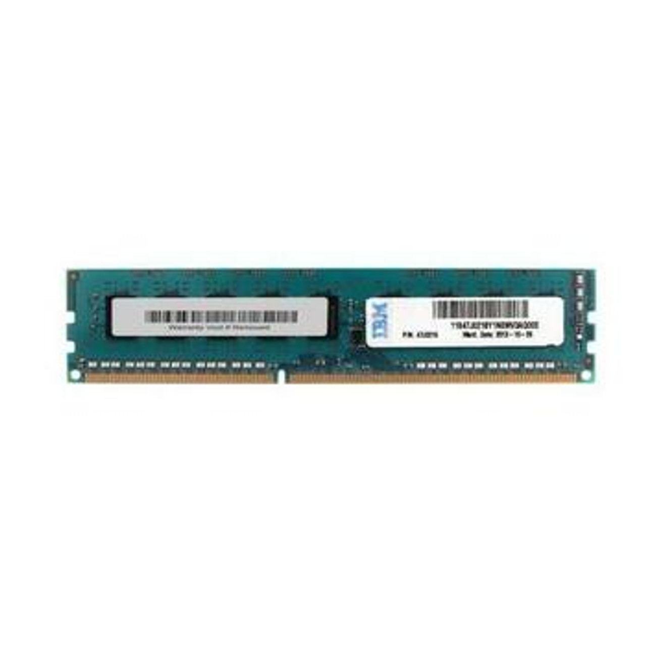 47J0216 IBM 4GB DDR3 ECC PC3-12800 1600Mhz 2Rx8 Memory