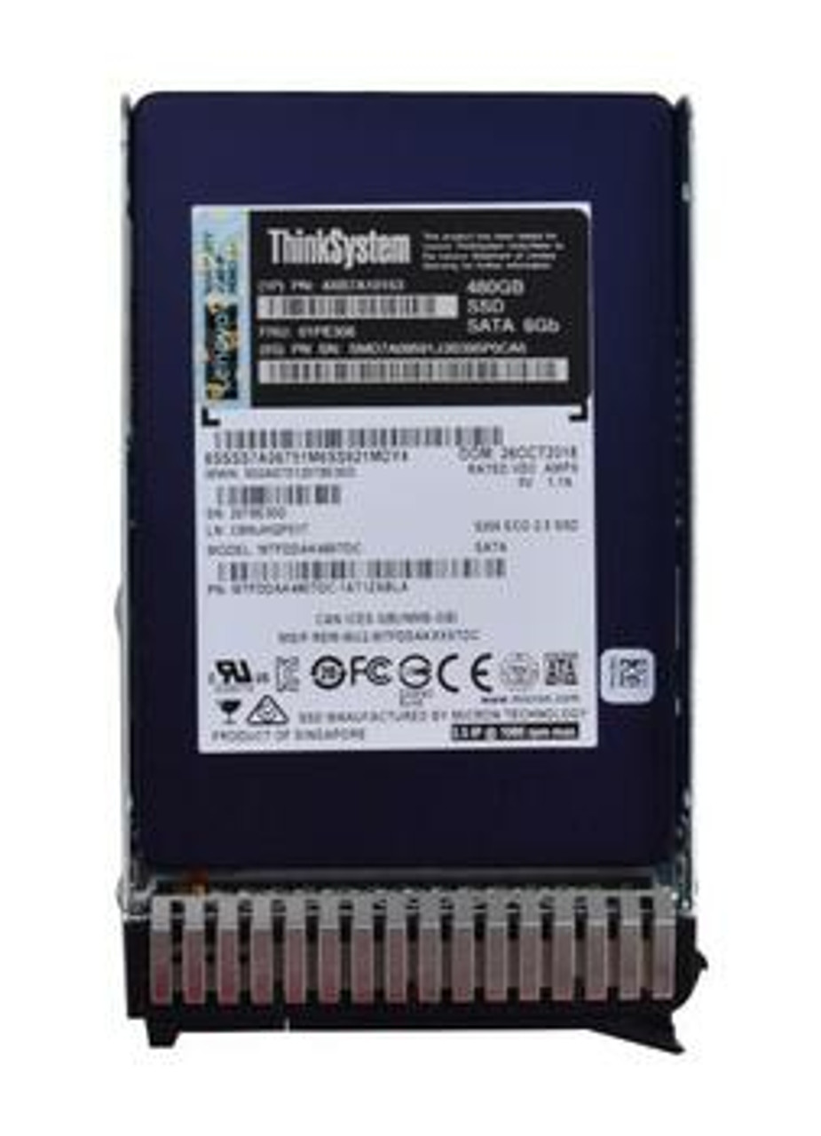 01PE306 Lenovo 480GB TLC SATA 6Gbps LFF 2.5-inch Internal Solid State Drive (SSD) Mfr