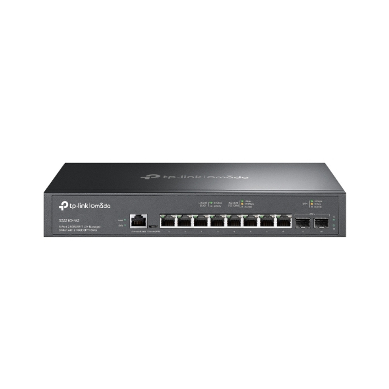 SG3210X-M2 , TP-Link Omada SG3210X-M2 network switch Managed L2+ 2.5G Ethernet (100/1000/2500) 1U Black