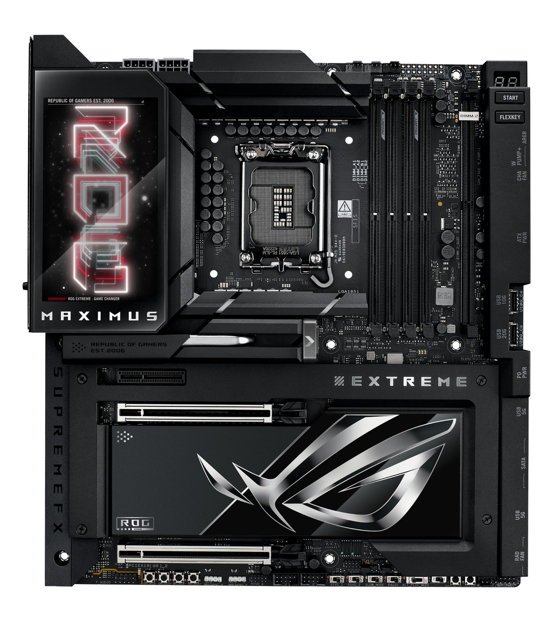 ROG MAXIMUS Z890 EXTREME , ASUS ROG MAXIMUS Z890 EXTREME DDR5 PCIE 5.0 E-ATX Motherboard