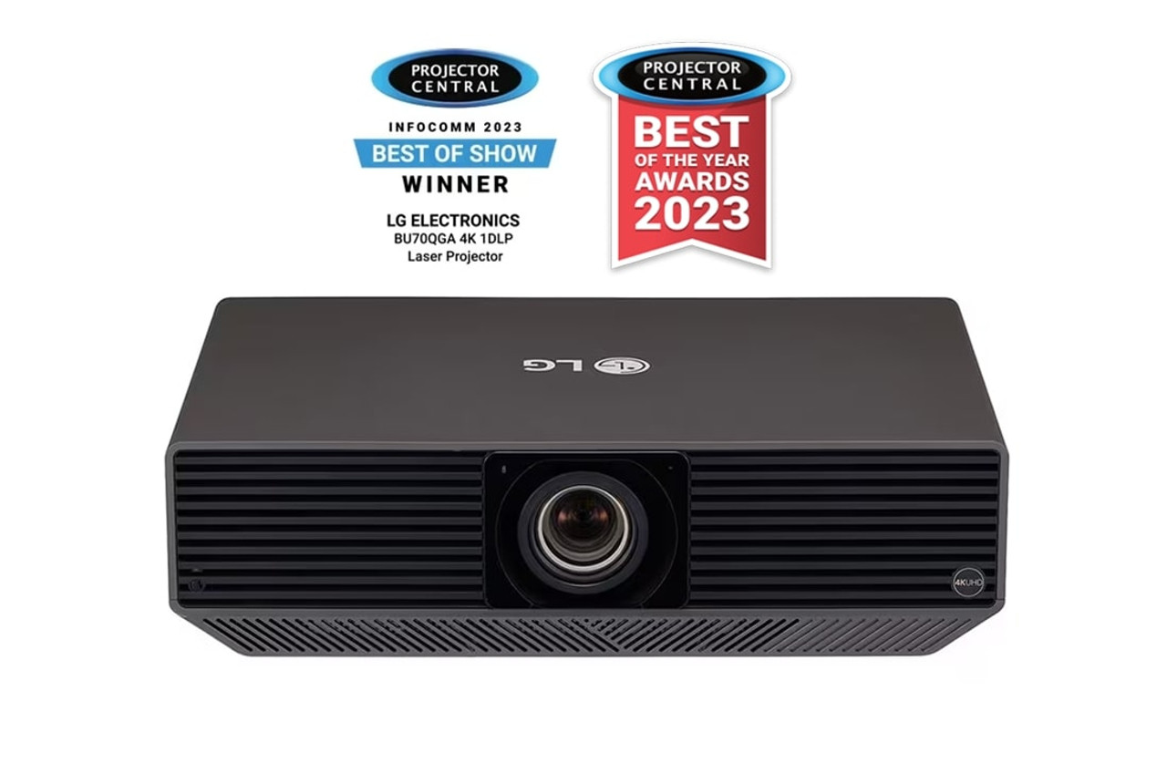 BU70QGA , LG ProBeam BU70QGA Standard throw projector 7000 ANSI lumens DLP UHD 4K (3840x2160) Black