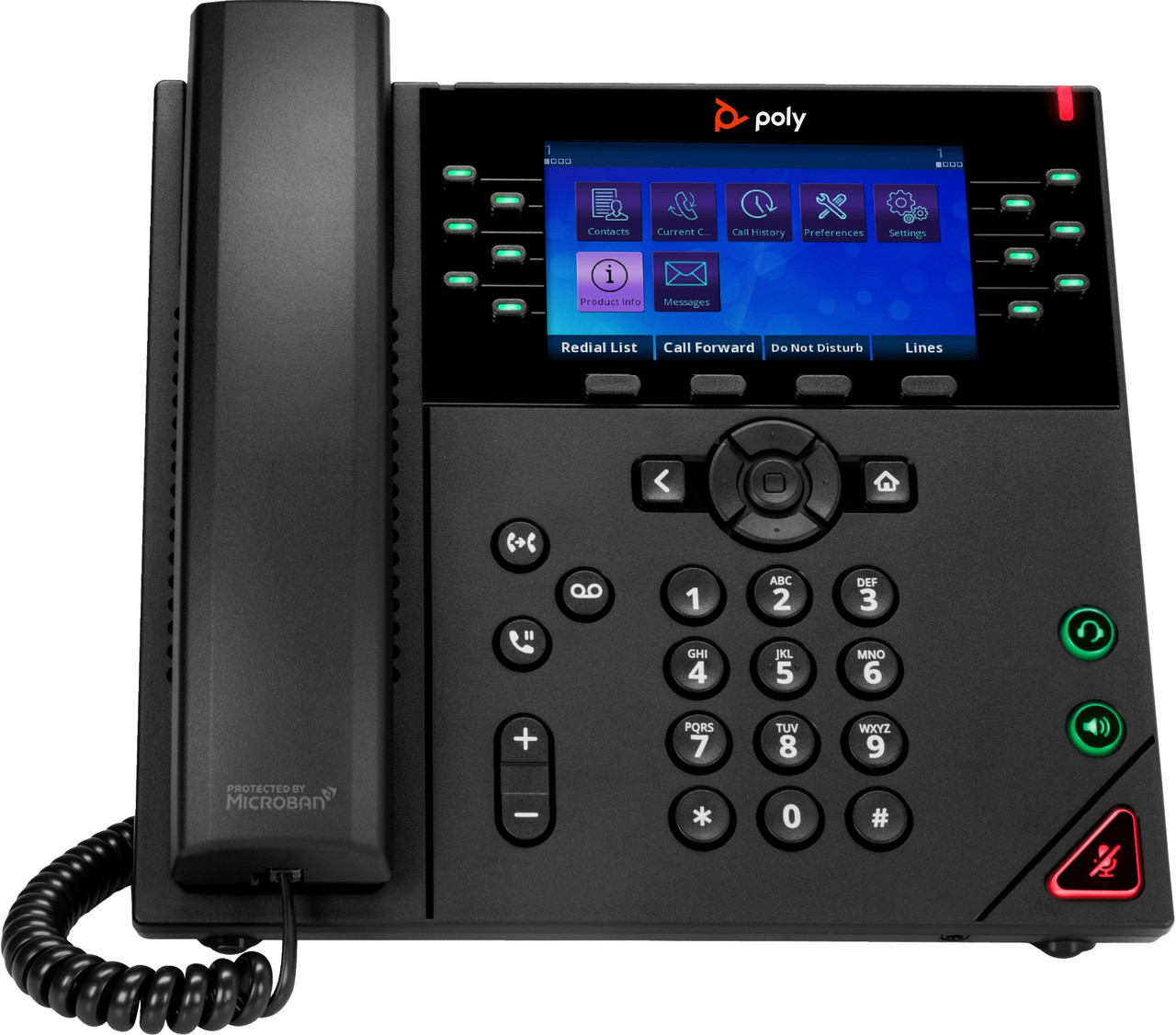 89K71AA#ABA , POLY OBi VVX 450 12-Line IP Phone and PoE-enabled with Power Supply