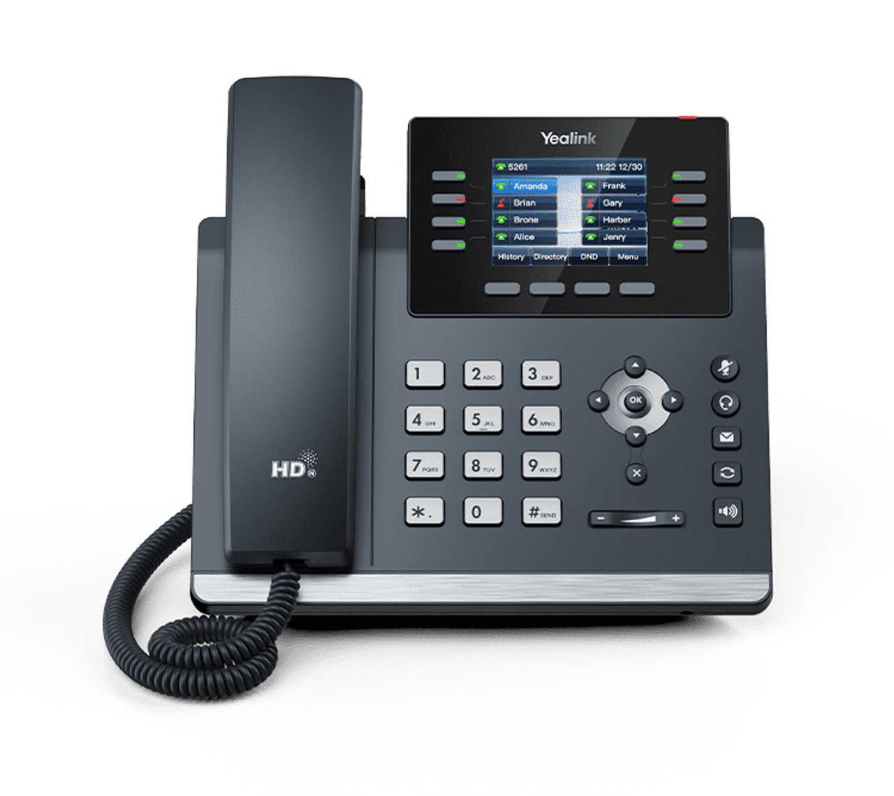 1301213 | Yealink SIP-T44W IP phone Gray 8 lines LCD Wi-Fi