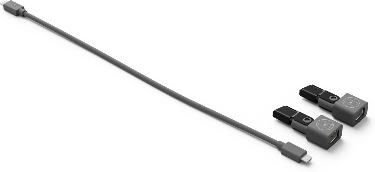 952-000181 | Logitech Rally Mic Pod CAT Coupler Extender cable Graphite