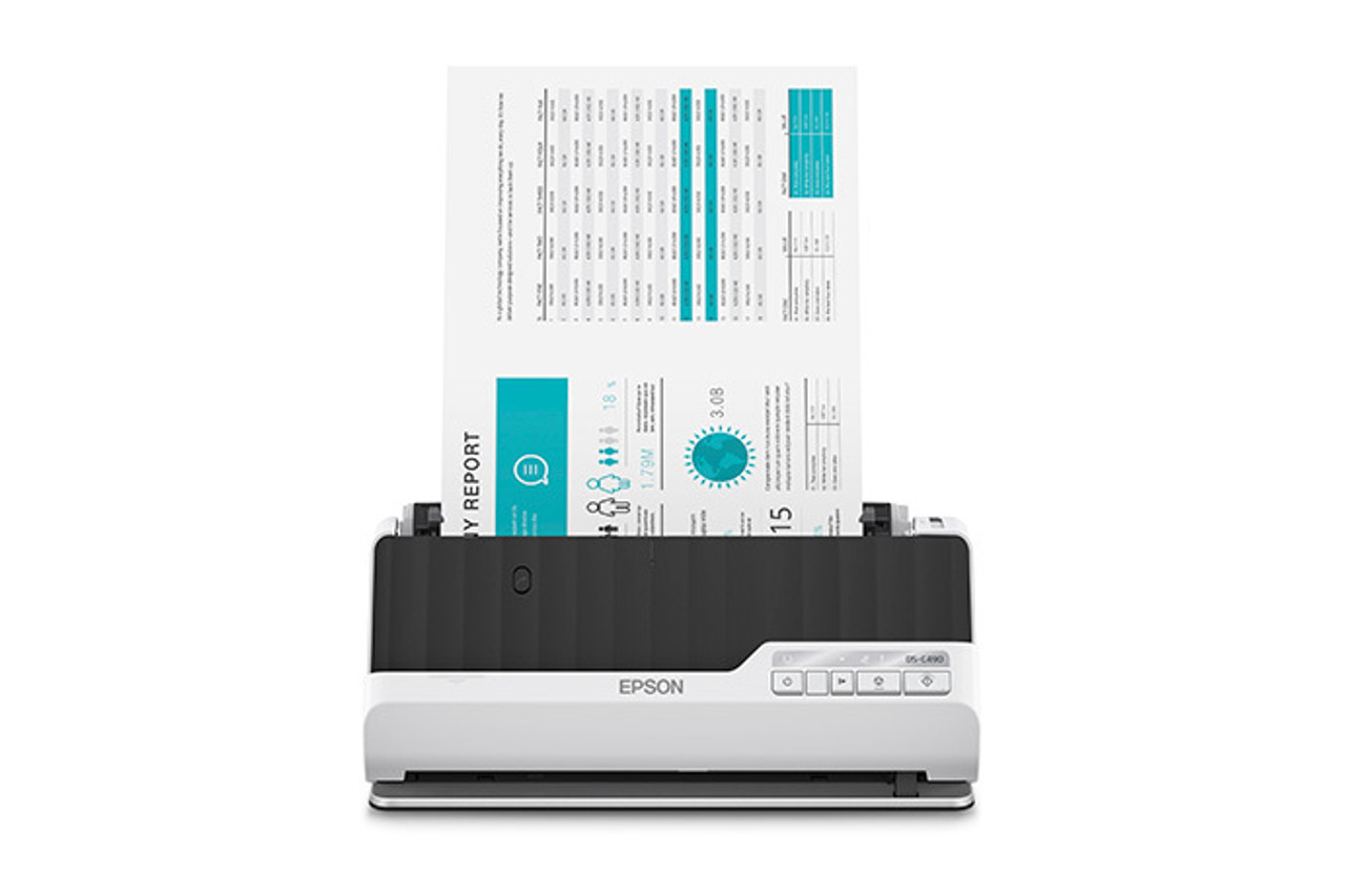 B11B271201 | Epson DS-C490 Sheet-fed scanner Black, Gray
