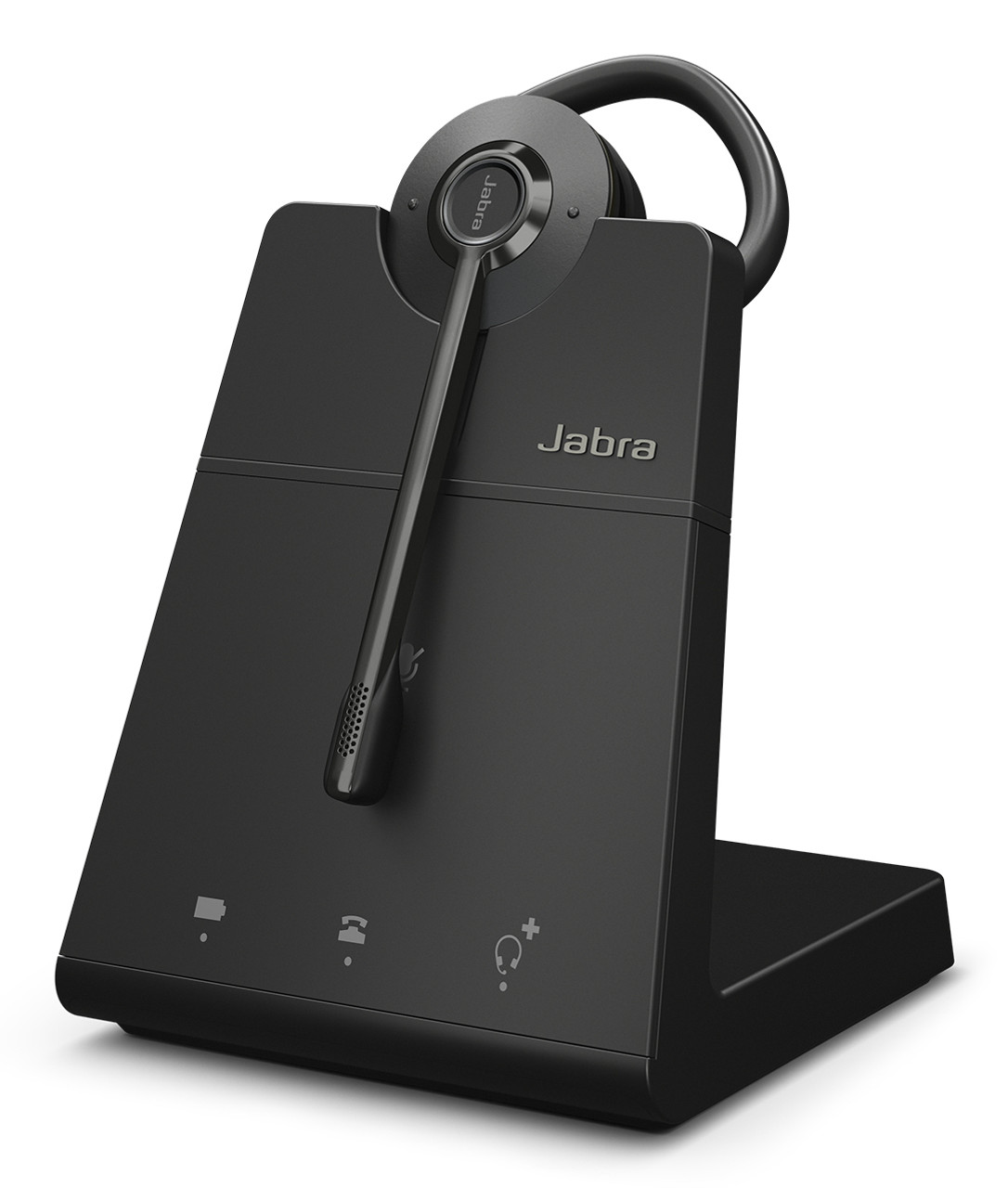 9655-523-125 | Jabra Engage 45 SE Headset Wireless Ear-hook, Head-band Office/Call center Black