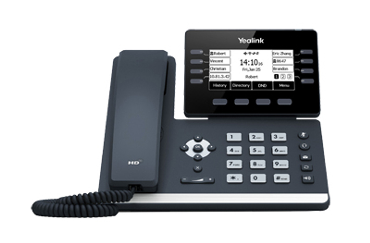 1301087 | Yealink SIP-T53W IP phone Gray 8 lines LCD Wi-Fi