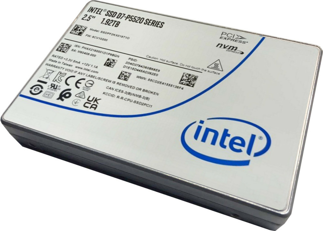 4XB7A13942 | Lenovo 4XB7A13942 D7-P5520 3.84 TB Solid State Drive, 2.5" Internal