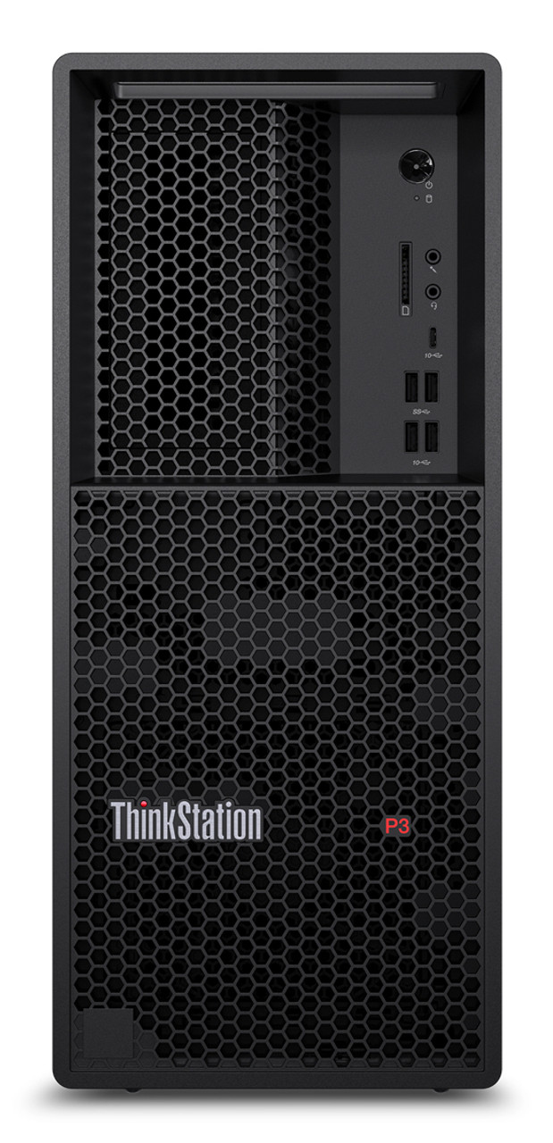 30GS0072US | Lenovo ThinkStation P3 Intel® Core i7 i7-13700 32 GB DDR5-SDRAM 1 TB SSD NVIDIA RTX A4000 Windows 11 Pro Tower Workstation Black