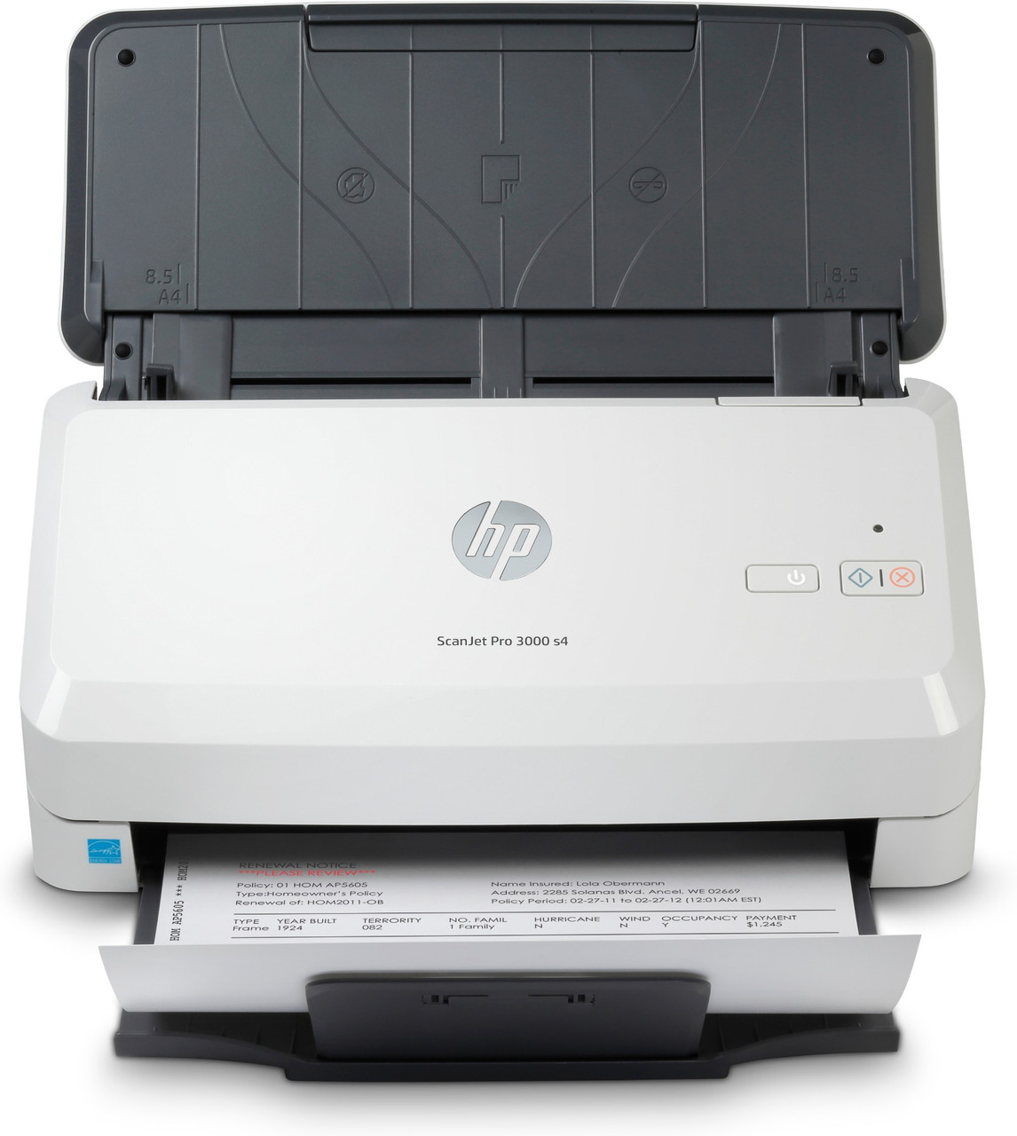 6FW07A#BGJ | HP Scanjet Pro 3000 s4 Sheet-fed scanner 600 x 600 DPI A4 Black, White