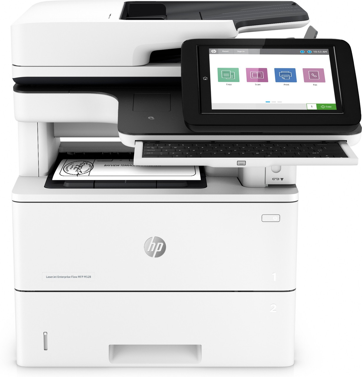1PV66A#BGJ | HP LaserJet Enterprise Flow MFP M528c Printer