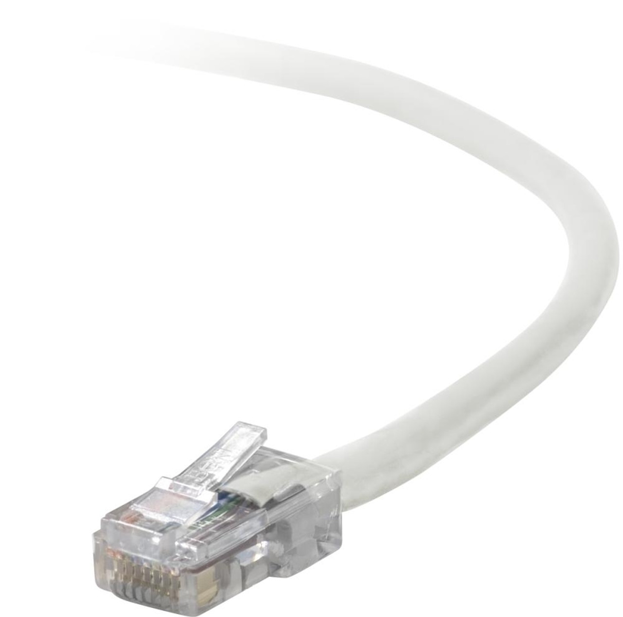 A3L791-14-WHT , Belkin Cat5e, 14ft, 1 x RJ-45, 1 x RJ-45, White networking cable 165.4" (4.2 m) - A3L791-14-WHT