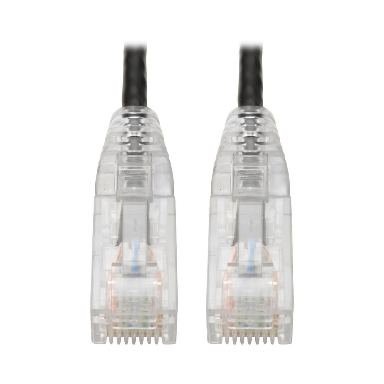 N201-S01-BK , Tripp Lite N201-S01-BK networking cable Black 13.8" (0.35 m) Cat6 U/UTP (UTP)