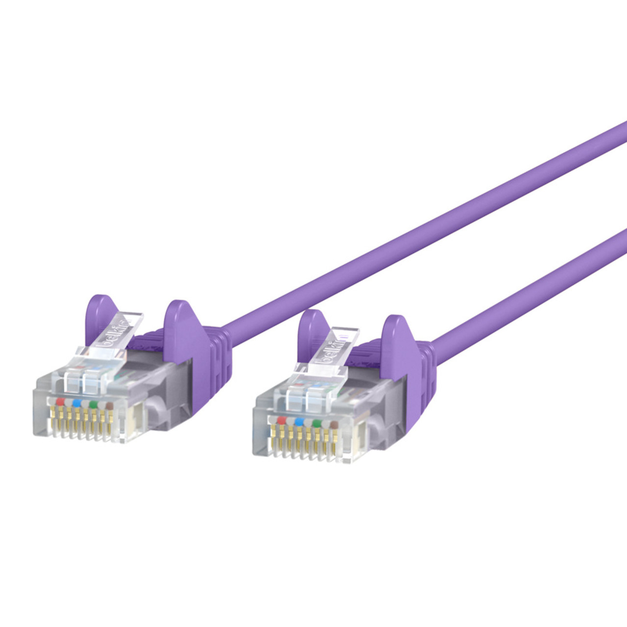 CE001B20-PUR-S , Belkin CE001B20-PUR-S networking cable Purple 240" (6.1 m) Cat6 U/UTP (UTP)