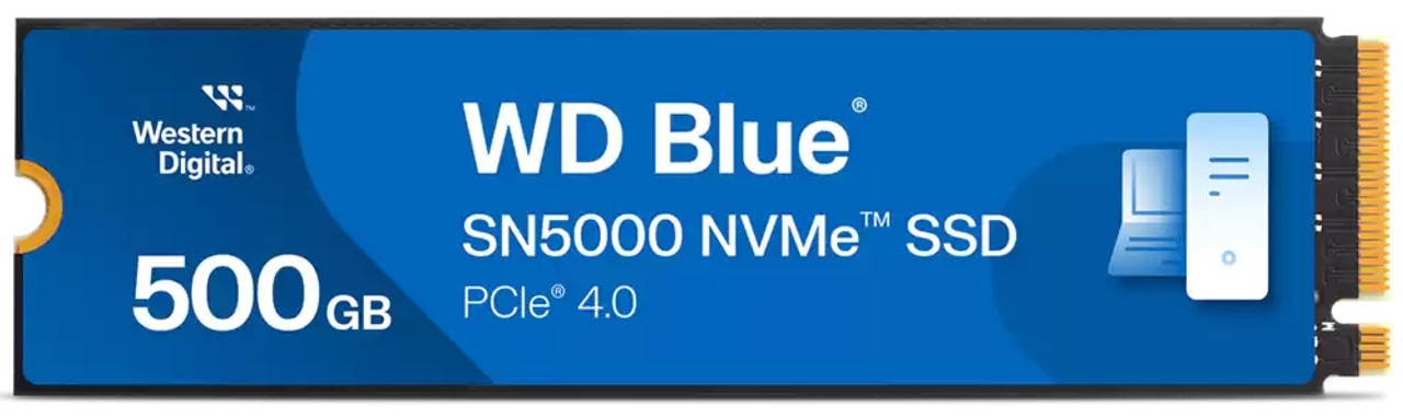 WDS500G4B0E-00CNZ0 , Western Digital WD Blue SN5000 NVMe 500 GB M.2 PCI Express 4.0 3D TLC NAND