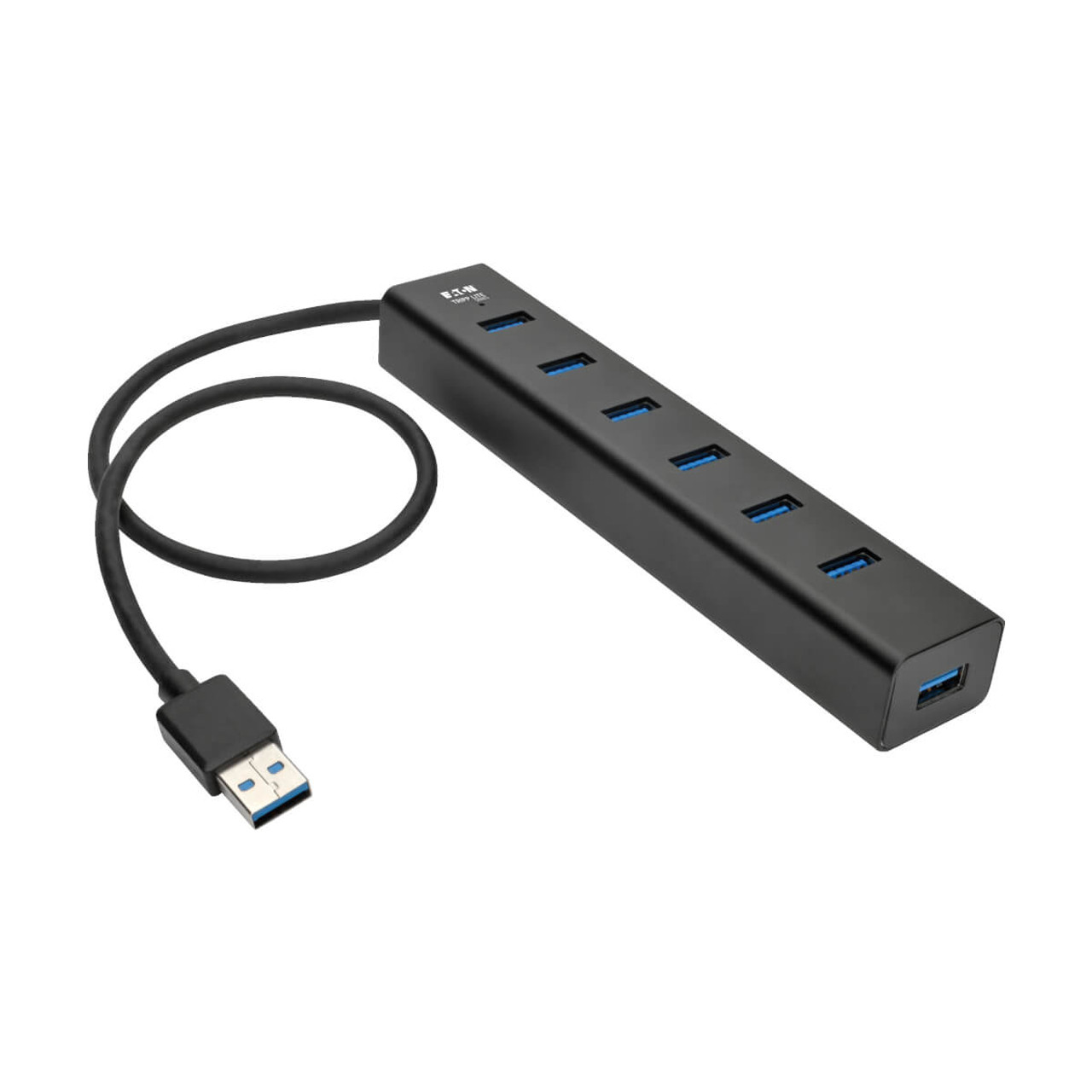 U360-007-AL-INT , Tripp Lite U360-007-AL-INT interface hub USB 3.2 Gen 1 (3.1 Gen 1) Type-A 5000 Mbit/s Black