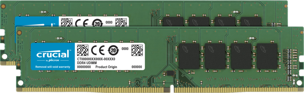 CT2K8G4DFRA32A , Crucial CT2K8G4DFRA32A memory module 16 GB 2 x 8 GB DDR4 3200 MHz