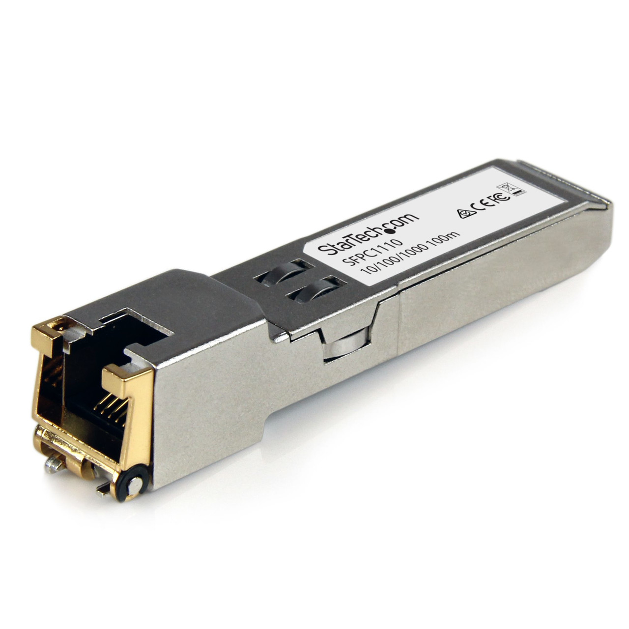 SFPC1110 , StarTech.com SFPC1110 network transceiver module Copper 1250 Mbit/s SFP