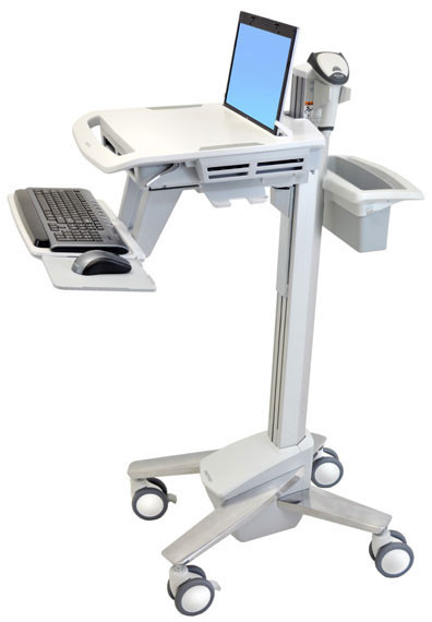 SV41-6100-0 , Ergotron StyleView EMR Laptop Cart White Multimedia cart - SV41-6100-0