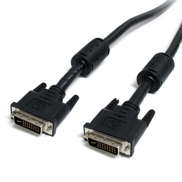 DVIIDMM10 , StarTech.com 10ft DVI-I DVI cable 118.1" (3 m) Black - DVIIDMM10