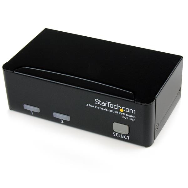 SV231USB , StarTech.com SV231USB KVM switch Black