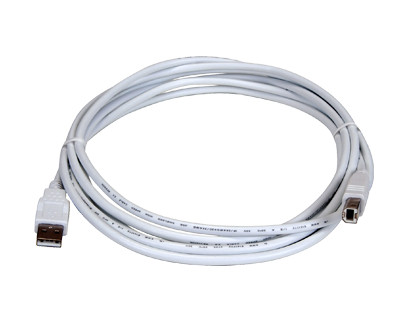 1021294 , Lexmark USB Type A - USB Type B USB cable 78.7" (2 m) USB A USB B White - 1021294