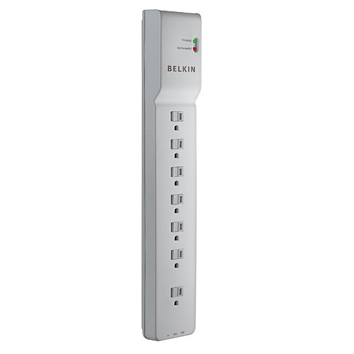 BE107200-06 , Belkin Home/Office 7-Outlet 7 AC outlet(s) 125 V 70.9" (1.8 m) - BE107200-06