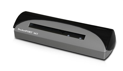 DP667 , Ambir Technology 667 Business card scanner 600 x 600 DPI Black - DP667