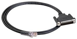 76000240 , Digi RJ-45 to DB-9 Male Straight, 48' networking cable 47.2" (1.2 m) - 76000240