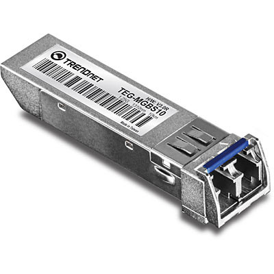 TEG-MGBS10D5 , Trendnet SFP SM LC 10km 1310/1550 network transceiver module Fiber optic 1000 Mbit/s - TEG-MGBS10D5
