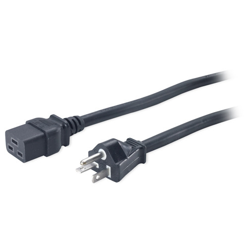 AP9873 , APC Power Cord, 20A, 100-120V Black 98.4" (2.5 m) NEMA 5-20P - AP9873