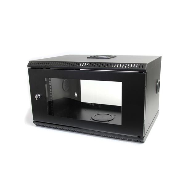 RK619WALL , StarTech.com RK619WALL rack cabinet 6U Wall mounted rack Black