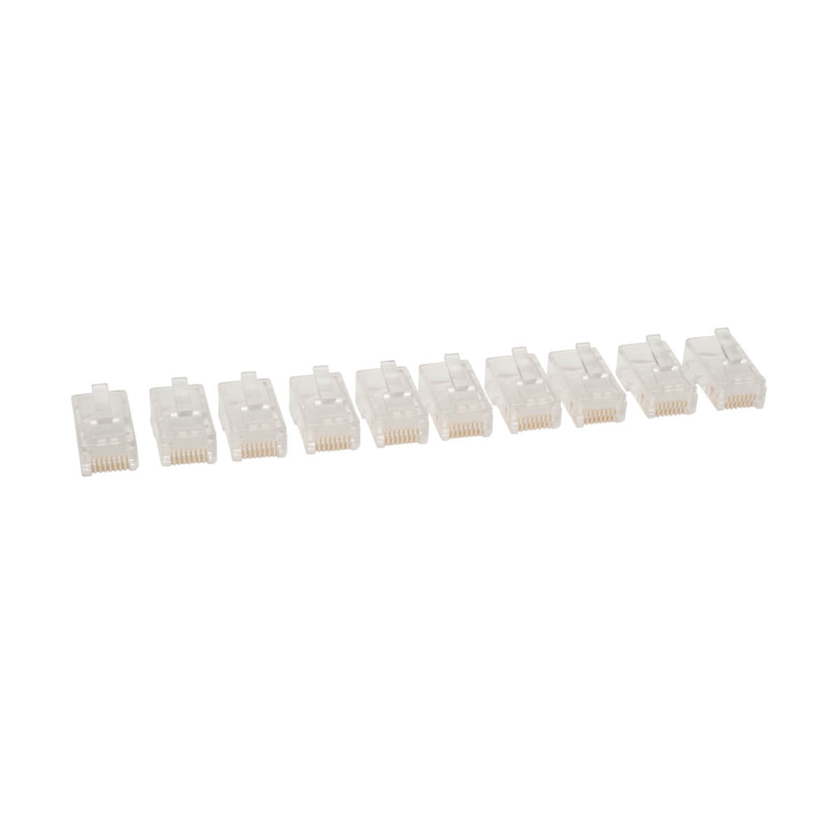 N030-100 , Tripp Lite N030-100 wire connector RJ45 Transparent