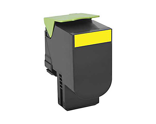 80C0SYG , Lexmark 80C0SYG toner cartridge 1 pc(s) Original Yellow