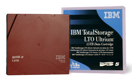 46X1290 , IBM 46X1290 backup storage media Blank data tape 1.5 TB LTO