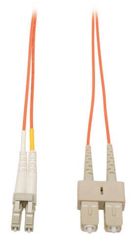 N516-02M , Tripp Lite N516-02M InfiniBand/fibre optic cable 78.7" (2 m) LC SC Orange