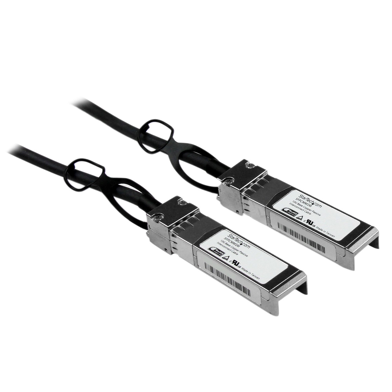 SFPCMM3M , StarTech.com SFPCMM3M InfiniBand/fibre optic cable 118.1" (3 m) SFP+ Black