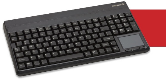 G86-62401EUADAA , CHERRY G86-62401 keyboard USB Black - G86-62401EUADAA