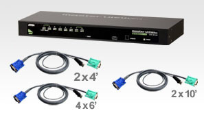 CS1308KIT , ATEN CS1308KIT KVM switch Rack mounting