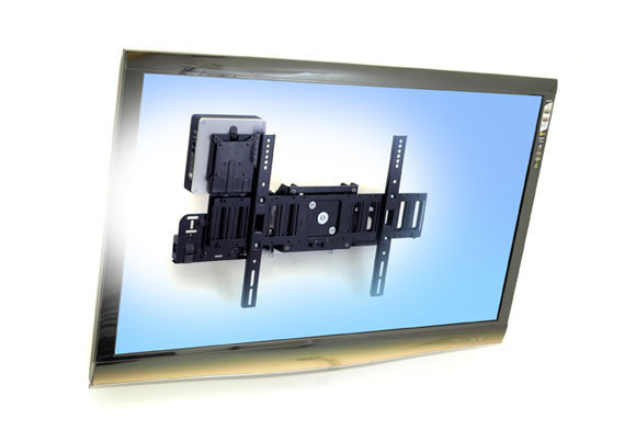 60-600-009 , Ergotron SIM90 Signage Integration Mount Wall Black - 60-600-009