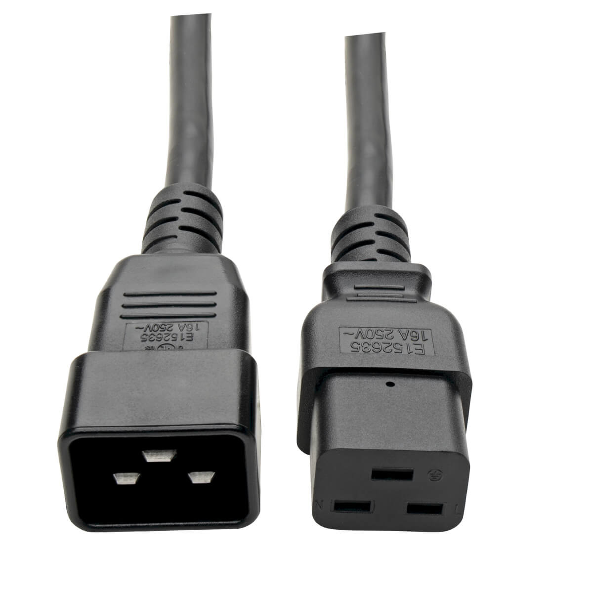 P036-010 , Tripp Lite P036-010 power cable Black 120.1" (3.05 m) C19 coupler C20 coupler