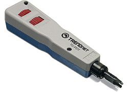 TC-PDT , Trendnet TC-PDT Punch Down Tool with 110 and Krone Blade network analyzer Blue, White