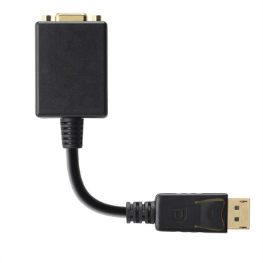 F2CD032B , Belkin DisplayPort - VGA m/f Black - F2CD032B