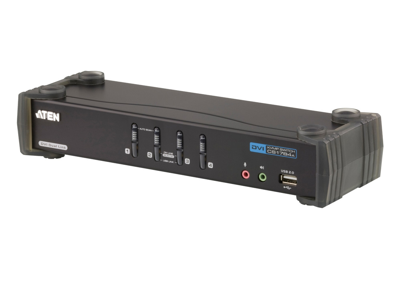 CS1784A , ATEN CS1784A KVM switch Black