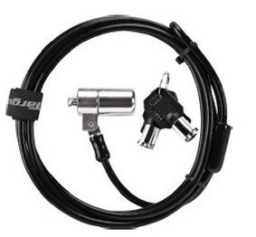ASP48USX , Targus ASP48USX cable lock Black 70.9" (1.8 m)