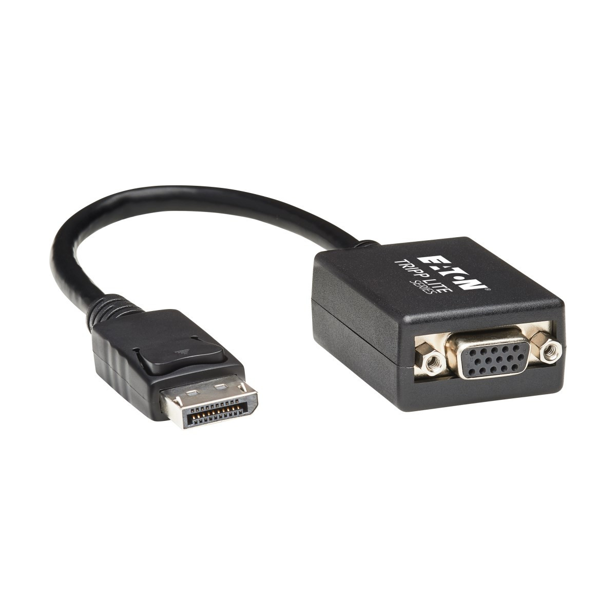 P134-06N-VGA , Tripp Lite P134-06N-VGA video cable adapter 5.91" (0.15 m) DisplayPort VGA (D-Sub) Black