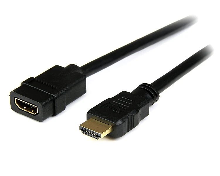 HDEXT2M , StarTech.com HDEXT2M HDMI cable 78.7" (2 m) HDMI Type A (Standard) Black
