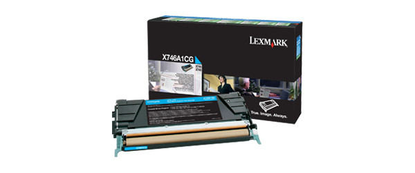 X746A1CG , X746A1CG Toner cyan, 7K pages